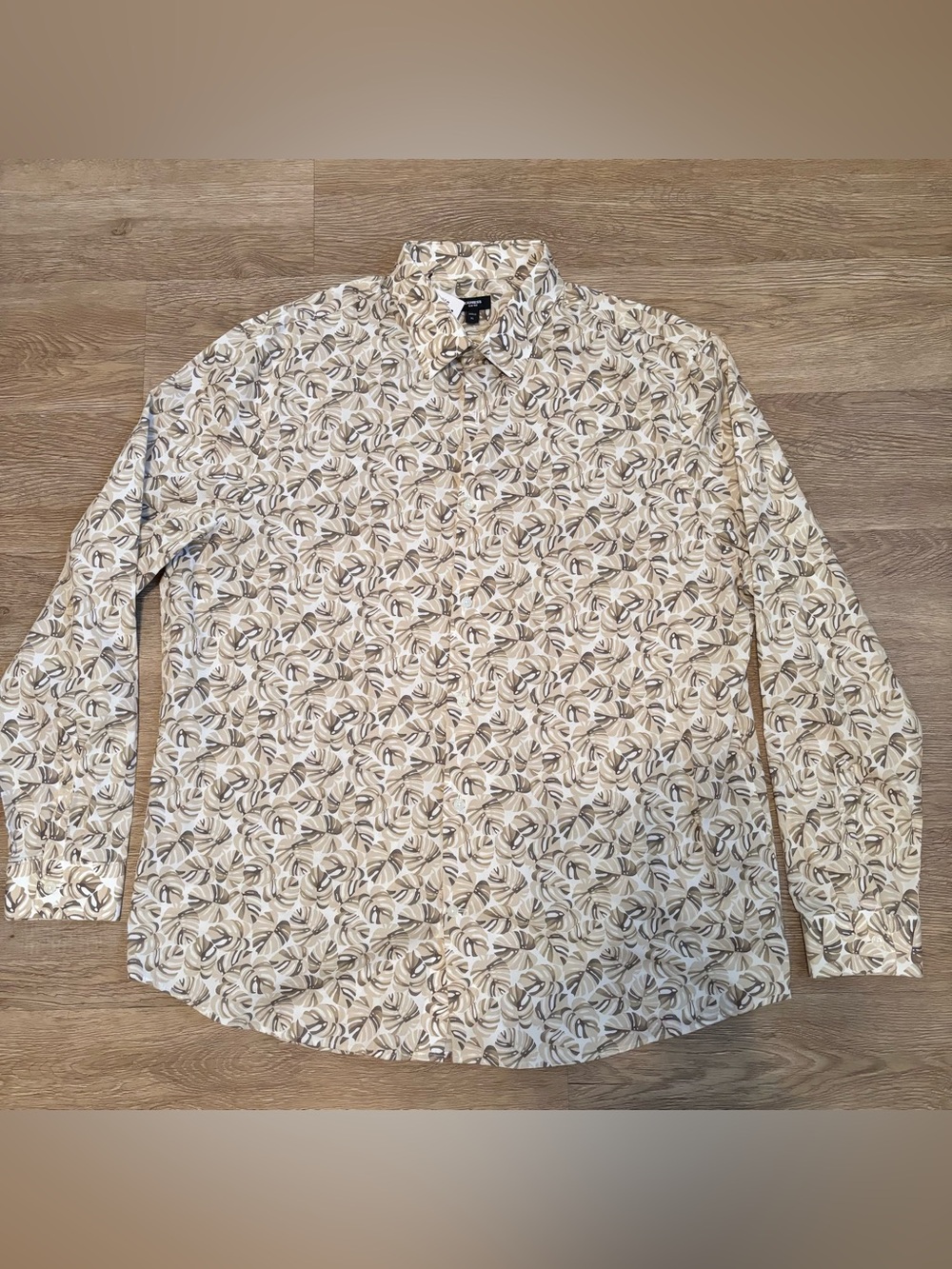 Express Slim 1MX Button Down Shirt - A1